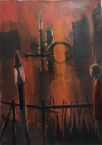 Eliano fantuzzi quadro - quadro, dipinto