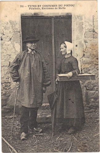 Tipi costumi del poitou - i,