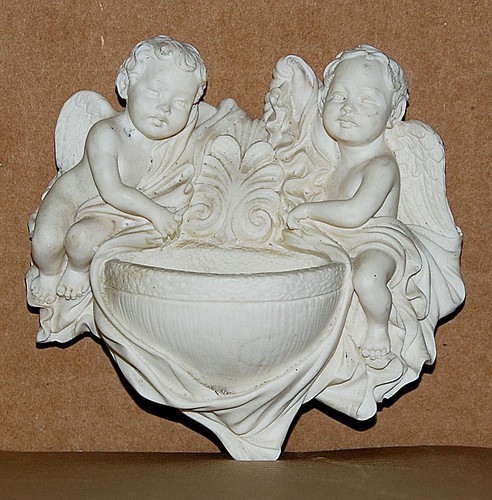Acquasantiera angeli cherubini - angeli,