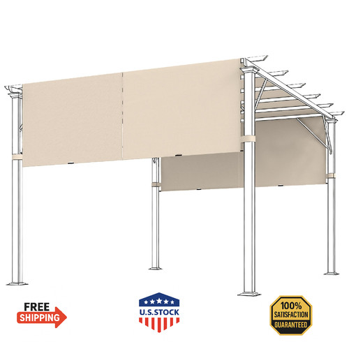 Outsunny pack 4x18ft pergola - 2,