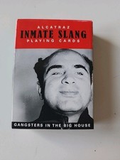Carte da gioco Alcatraz Inmate Slang NUOVE sigillate