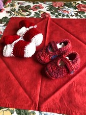 Scarpette bimbi in misto lana