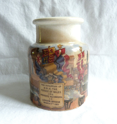 Prattware jar pot reception - prattware,