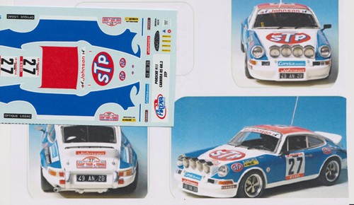 Decal porsche 911 - 1/43,