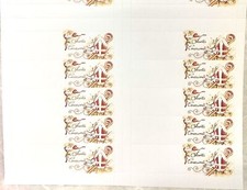 SET 10 BIGLIETTINI CRESIMA