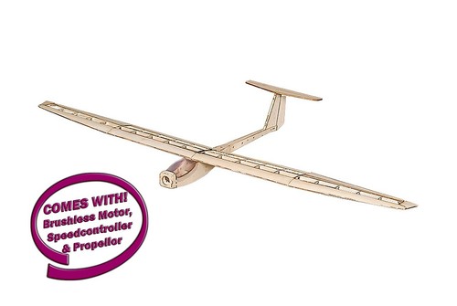 Griffen glider balsa aircraft - griffen,