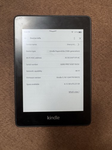 Amazon kindle paperwhite - amazon,