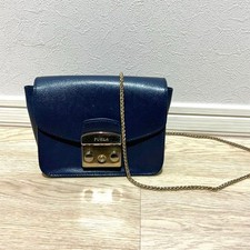 Borsa a tracolla FURLA Metropolis in pelle marina accessorio moda autentico