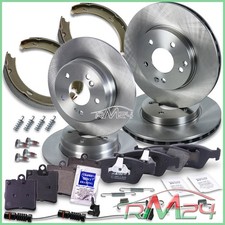 4x DISCO FRENO + PASTIGLIE ANT POST PER MERCEDES BENZ SLK R170 200