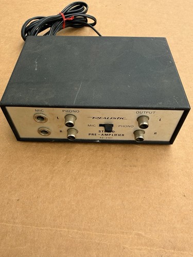 Preamplificatore stereo