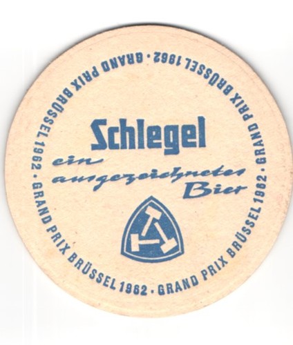 Sottobicchiere birra schlegel - sottobicchiere,