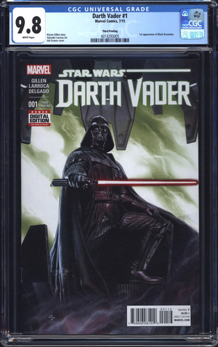Darth vader cgc 9 - vader, #1