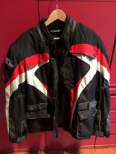 Giacca da moto in Teflon marca Spyke, taglia XL colore nero, ottimo stato