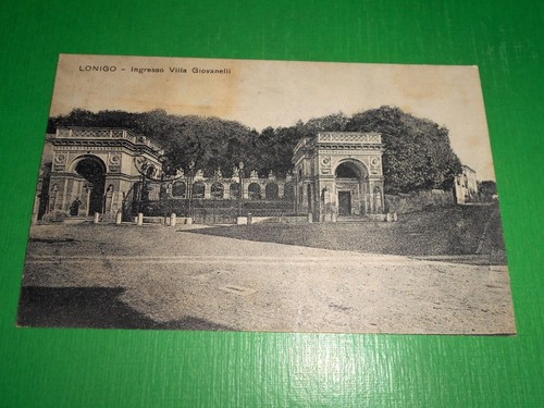 Cartolina lonigo ingresso - cartolina,