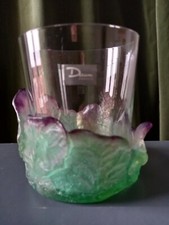 DAUM FRANCE - Bicchiere in cristallo e pasta di vetro