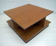 Tavolino Fratelli Saporiti- Noce, legno - Italia, 1960 - Vintage