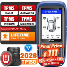 2026 XTOOL TP150 TPMS TS100