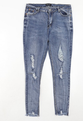 Jeans skinny eva donna blu - eva,