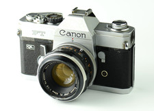 Canon FT QL + obiettivo 50mm 1.8 FL  (Non funzionante per parti  (LEGGI  )