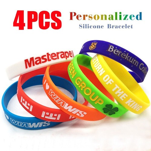 Braccialetti silicone - in,