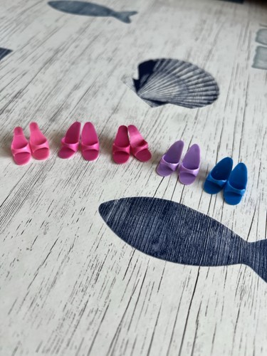 Barbie mattel lotto scarpe - lotto,