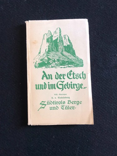 Raro libro alpinismo an - ,
