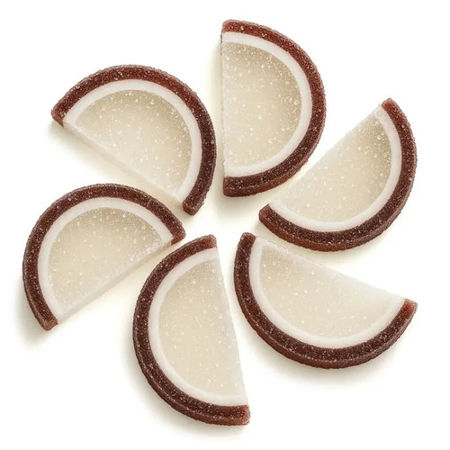 Fette frutta gelatina di - fette, in