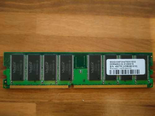Memoria ddr vdata 512 - ddr, 400
