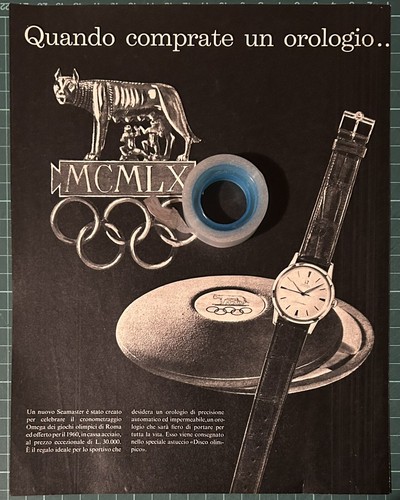 Rara pubblicità omega - pubblicità,