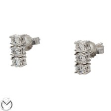 18kt White Gold 750 Trilogy