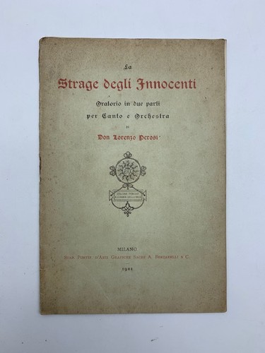 Perosi strage degli - perosi,, la