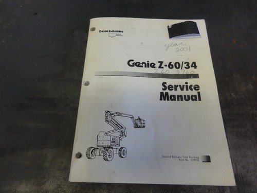 Manuale servizio genie - manuale, di