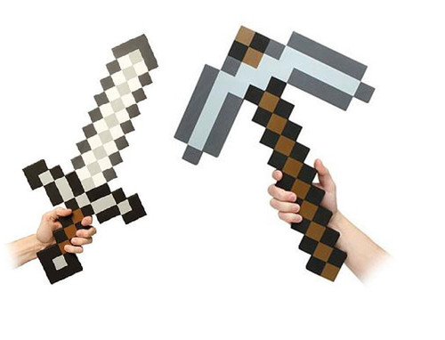 Set armi minecraft - minecraft, foam