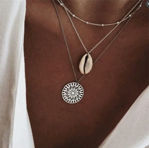 Collana donna tripla catena