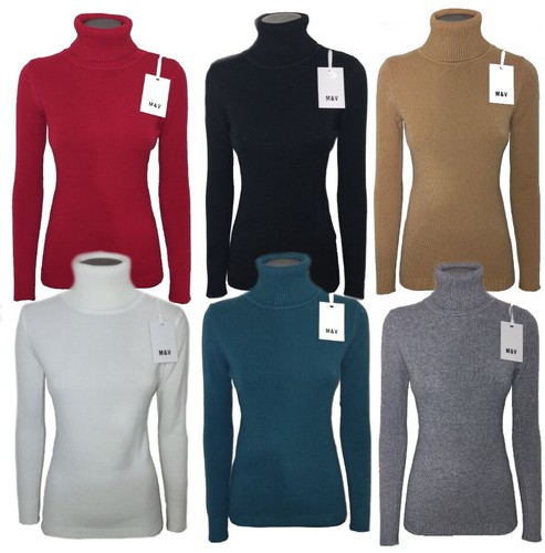 Maglione donna collo alto - maglione,