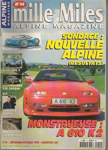 Mille miles alpine - mille, k2