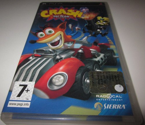 Crash tag team racing - tag, psp