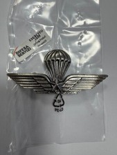 BREVETTO DISTINTIVO MILITARE PARACADUTISTI FOLGORE ESERCITO ITALIANO ORIGINALE