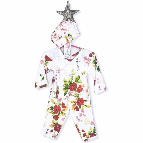 Set kimono floreale - , bambina