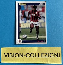 ⚽️ SCORE CARD 1992-93 N. 207 RIJKAARD MILAN ⚽️