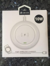 CARICA BATTERIA Ultra SLIM Qi Certified Fast Wireless Charging Pad 10w Wireless 