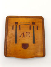 Porta biglietti da visita , legno , d'epoca