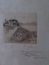 Disegno a china del 1922 di