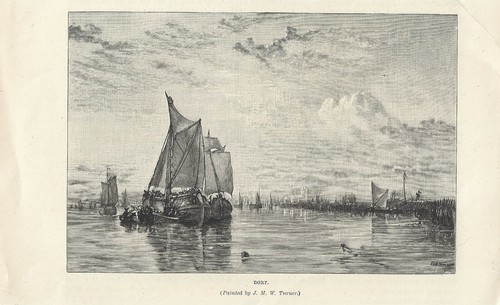 Stampa antica dordrecht veduta - antica,