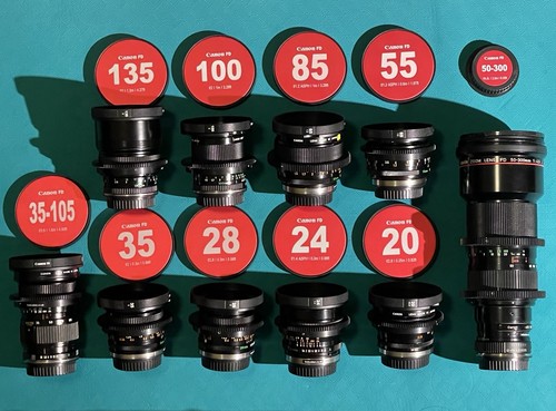 Set 11x attacco canon ef - 11x,