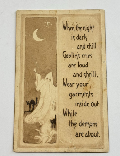 Cartolina gibson halloween - cartolina,