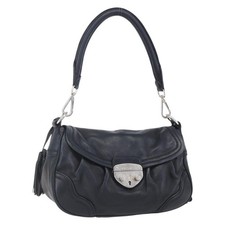 PRADA Shoulder Bag Leather