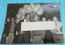 FOTOGRAFIA 24x18 ALBERTO LUPO BEPPE CHIAPPELLA FESTA NAPOLI CALCIO? ANNI 70