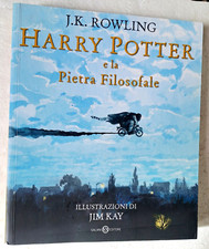 Rowling Harry Potter e La Pietra Filosofale Jim Kay Prima Edizione Brossura 2019