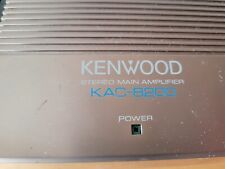 Amplificatore auto Kenwood KAC